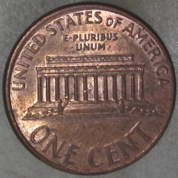 2006--P-Lincoln-Memorial-Cent-With-Nice-Column-Bar-DDR